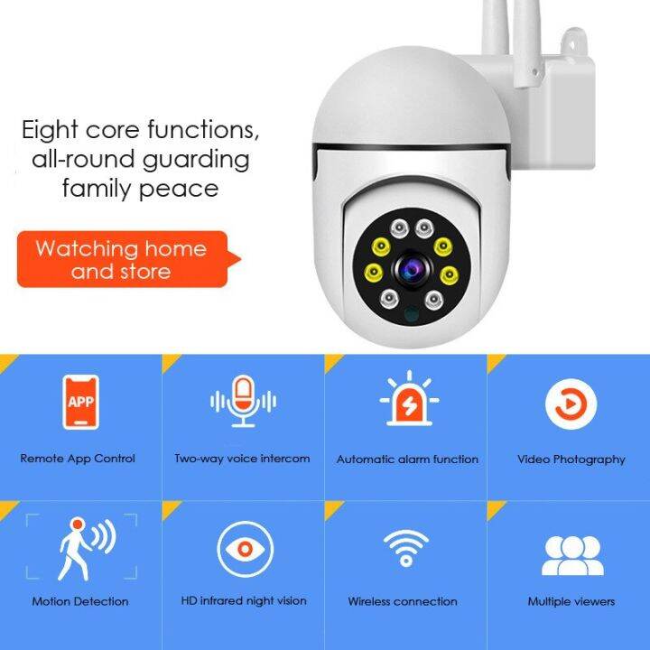 zzooi-ryra-wifi-ip-camera-4x-digital-zoom-outdoor-surveillance-camera-color-night-vision-ai-human-detection-security-cctv-mini-camera