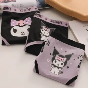 Kawaii Sanrio Hello Kitty My Melody Panties for Women Japanese Style New  Lace Underwear Girl Student Sweet Cute Cartoon Printing