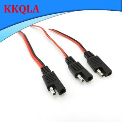 QKKQLA 14AWG 18AWG Quick Disconnect copper Cable SAE Power Connector wire Cable 10A 20A cover for solar panel Automotive Extension