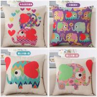 BZ226 Love elephant pillow Cushion Cover Pillowcase Sofa/Car Cushion /Pillow Home Textiles supplies