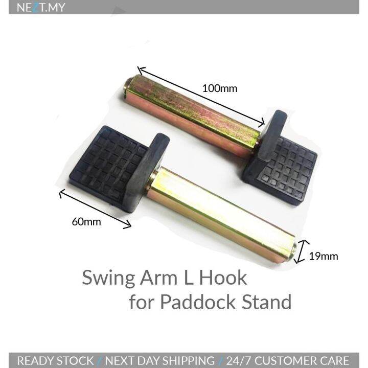 【Ready Stock】 swing arm l hook for paddock stand Lazada