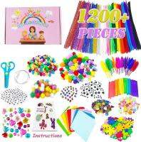 After kids DIY Ultimate 1200 Pcs pack art supplies มาพร้อมกล่องกระดาษ