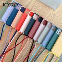 [ร้อน] สายคล้องคอ Crossbody สายแลนยาร์ดเคสโทรศัพท์นิ่มสำหรับ Xiaomi Mi Note 10 Pro 9 SE 9T Pro Lite Redmi Note 9 S 8 Pro 7 8T 8A 10T