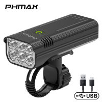 PHMAX ไฟหน้าจักรยาน,ขายึดหมุนได้360องศา