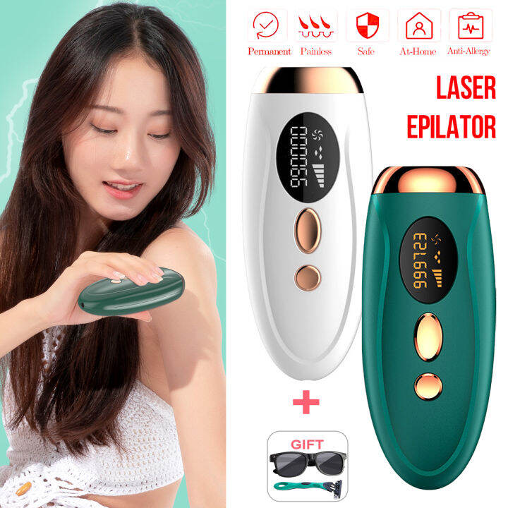 500,000 Flashes Permanent Hair Removal Device IPL Painless Laser ...