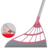 【TIMIN Home Tools】 Magic Wiper Broom Wipe Squeeze Silicone Mop For Wash เครื่องมือทำความสะอาดพื้น Windows