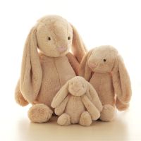 Kawaii Soft Plush Toys Baby Toy Long Eared Bunny For Girl Kids Toys Soft Baby Teddy Plushie Sleeping Stuffed Toys For Children