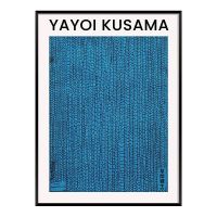 โปสเตอร์ญี่ปุ่น Yayoi Kusama ภาพวาดผ้าใบพิมพ์ลายศิลปะแนวแอปแสตกภาพศิลปะบนผนังสำหรับห้องนั่งเล่น69F 0706