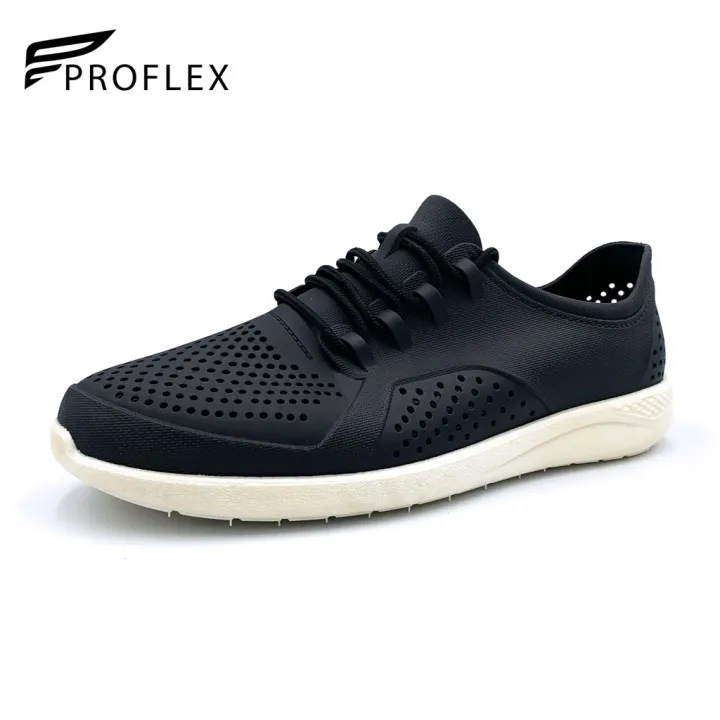PROFLEX Men's Weatherproof Rubber Sports Shoes (Black) Pf21001bl