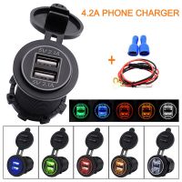 【Aishang electronic】「Aishang electronic」ชาร์จเร็ว3.0USBChargerWaterproof 12V/24V QC3.0 USBChargerPower OutletAccessoires