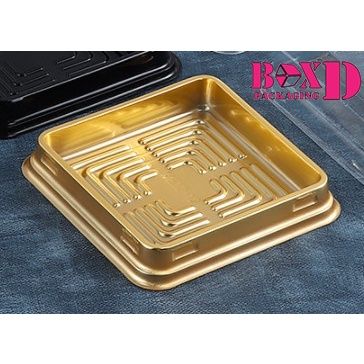 กล่องเบอเกอรี่-กล่องเค้ก-เปี๊ยะ-บราวนี่-ขนมปัง-ฐานทอง-ขนาด-12-12-6-cm-z27