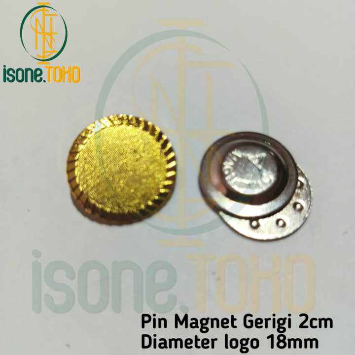 Pin Custom Logo Gerigi 20mm 2cm Pin Kegiatan Organisasi Pin Magnet ...