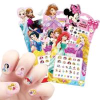 ส่งจากไทย]?Disney Princess สติกเกอร์ติดเล็บเด็ก น่ารักมาก