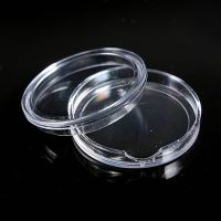 10 pcs Transparent small plastic coin box