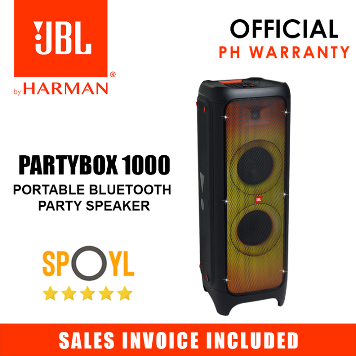 JBL Party 1000 Powerful portable Bluetooth Wireless party speaker with
