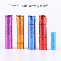 Convoy T3 flashlight high CRI AA 14500 flashlight XPG2 219B 219C LH351D 519Awith 14500 battery inside13 groups