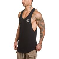 V Neck Summer Slim Fit Men Tank Tops Fitness Tshirt sando