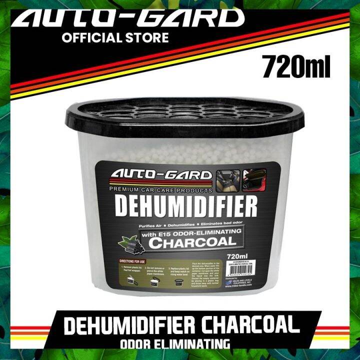 AutoGard Dehumidifier Charcoal 720ml BEST FOR CAR AND CLOSET PREVENTS
