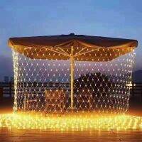 LED ไฟตาข่ายกลางแจ้ง, ไฟสี, ไฟกะพริบ, ไฟสตริง, ไฟยิปโซ, ม่านตาข่ายตกปลา, การตกแต่งพื้นหลังนีออนเทศกาล .