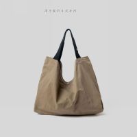 Japanese Nylon Casual Work Handbags for Women Large Capacity Weekend Study Female Shoulder Bags Big Waterproof Ladies Tote 2021