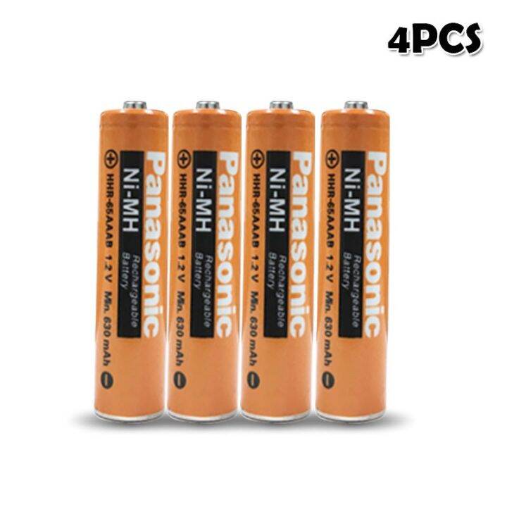 Panasonic 1.2V Nimh nimh 630mAh AAA Rechargeable batteries For