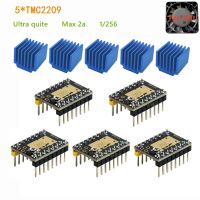 ◊♟ Nema 17 stepper driver TMC2209 controller silent engine stepping module 3d printer drivers cooling fan CNC parts