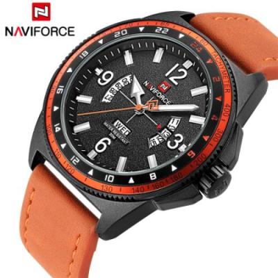 Naviforce นาฬิกาควอทซ์ผู้ชายนาฬิกาที่มีคุณภาพสูงนาฬิกาสำหรับผู้ชายปฏิทินนาฬิกากันน้ำได้