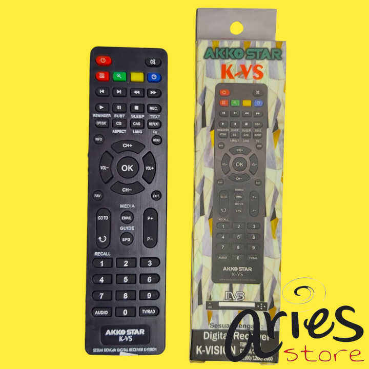 REMOT DVB RECEIVER K VISION Lazada Indonesia