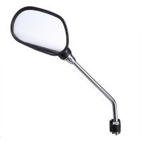 ；。‘【； 1 Pair Adjustable Bicycle Mobility Scooter Mountain Bike Handlebar Rear View Mirror Left Right Safety Rear View Glass Mirrors