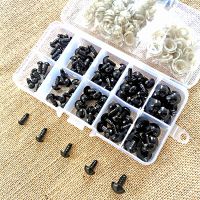 100pcs 10mm Eyeball Accessories Plastic Safety Eyes Amigurumi 6mm 8mm 12mm