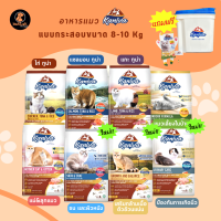 Kaniva อาหารเม็ด คานิว่า แบบกระสอบขนาด 8-10 Kg ไม่มีกลูเตน ไม่เติมเกลือ บำรุงขน ควบคุมน้ำหนัก ป้องกันการเกิดนิ่ว แม่แมวและลูกแมว