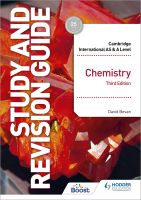 หนังสืออังกฤษใหม่ Cambridge International AS/A Level Chemistry Study and Revision Guide Third Edition [Paperback]