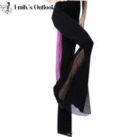 Women Latin Dance Harem Pants Comfortable Modal Professional Ballroom Elastic Trouser With Mesh White Plus Size