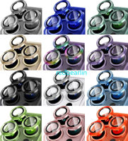 100pcs Camera CD Metal Ring Glass Protector for 11 12 13 Mini 14 Pro max Tempered Film Cover Screen Protection