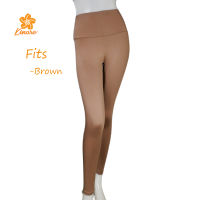 Leggings ออกกำลังกายโยคะ Kinare รุ่นFits Brown