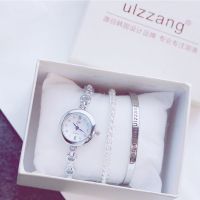 【Hot Sale】 girl student Korean version simple ulzzang bracelet watch three-piece suit fresh and versatile