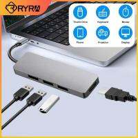 RYRA Type-C Extender Hub แท่นวางมือถือฮับ USB C หนึ่งถึงสี่คอมพิวเตอร์ Splitter USB 3.0 Type C Extension Docking 4In1