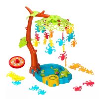 Kids Party Games Educational Toys Children Board Game Balance Funny Monkey Swing Tree Hang Monkey Toys Toddler Interaction