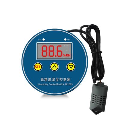 ZFX-W1605 12V/24-60V/220V Home Digital Humidity Controller Intelligent Humidity Control Switch Humidistat Regulator Hygrometer