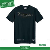 7th Street เสื้อยืด แนวสตรีท รุ่น ลายทหาร (กรมเข้ม) MSV006 (ของแท้)