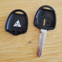 ที่ใส่ที่เก็บกุญแจรีโมท2/3ปุ่มสำหรับ MITSUBISHI Lancer EX Fob สัญญาณเตือนภัยรถยนต์ MIT11คลุมพร้อมโลโก้