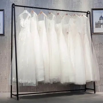 kệ treo váy cưới, giá treo váy cưới cho shop, sào treo áo dài, kệ cao  1m8,rộng 1m5, kệ trưng bày áo cưới | Lazada.vn