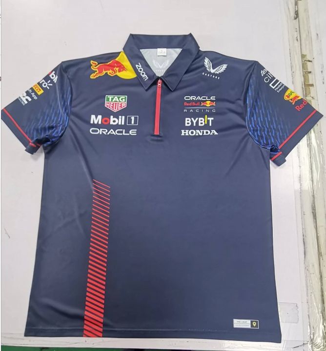 2023 Latest F1 Red Bull Racing Suit Men's Fast Dry Cycling Short Sleeve ...