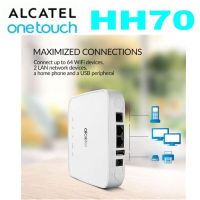 ZTE ปลดล็อค HH70 Alcatel 4G LTE 300Mbps FDD TDD เราเตอร์ไร้สายฮอตสปอต Wifi มือถือ