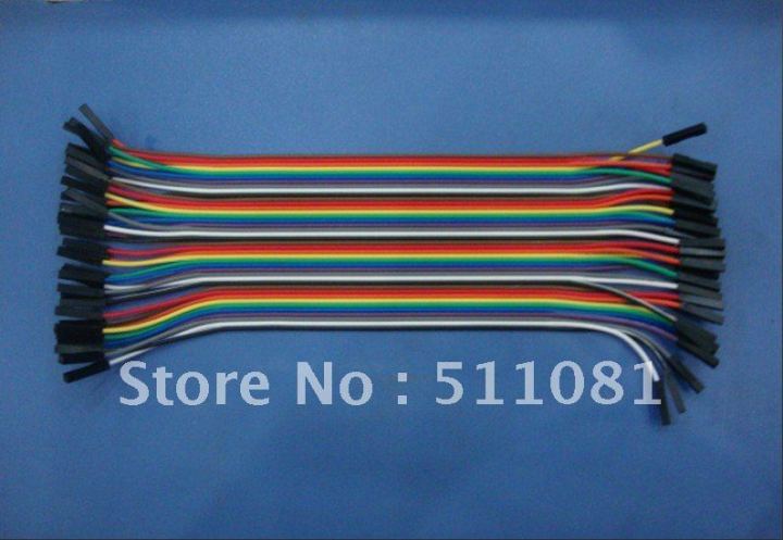 2pcs 40pin 30cm Dupont wire cable Line 1p-1p pin connector 2.54mm,electronic components WATTY Electronics