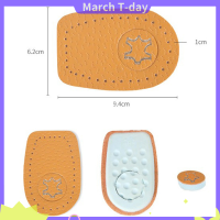 March 2ชิ้นสำหรับทุกเพศส้นแผ่นรองเท้านุ่มรองรับลิฟต์ยกแผ่นรองเท้าหมอนรองเท้าความสูง