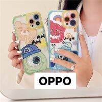 เคสโทรศัพท์มือถือลายมอนสเตอร์สําหรับ OPPOA74 A93 A16 RENO7pro A52/A72/A92 A15 RENO6Z RENO6 5G A54 4G A3S A5S A7#322