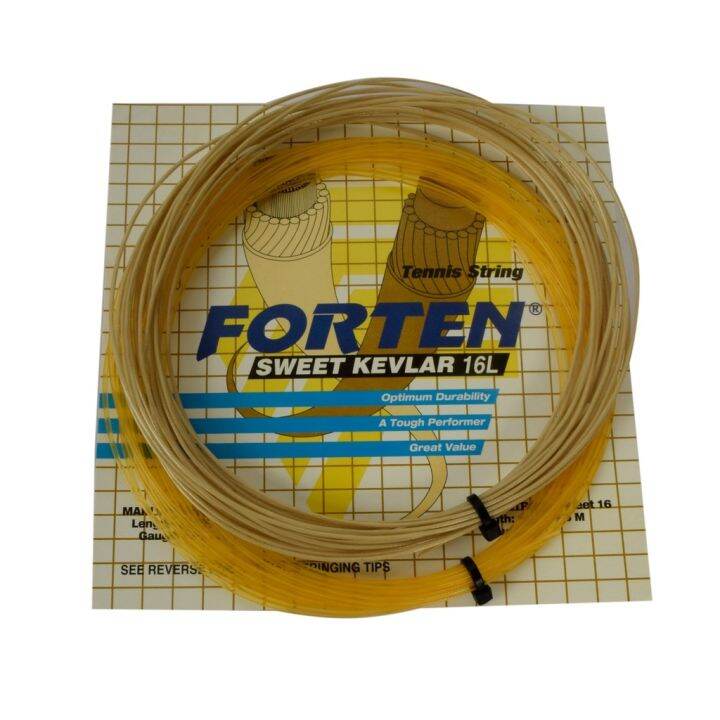 FORTEN Sweet Kevlar 16L Tennis String Lazada PH