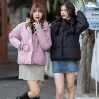 [ Blackpink Short Coat ]​ โค้ทสั้น โค้ท เสื้อคลุม กันหนาว แต่งซิป มีฮู้ด