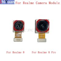 ด้านหลังกล้องด้านหน้า Flex Cable สําหรับ Realme 8 Pro Main Big Small Camera Module Replacement Repair Parts